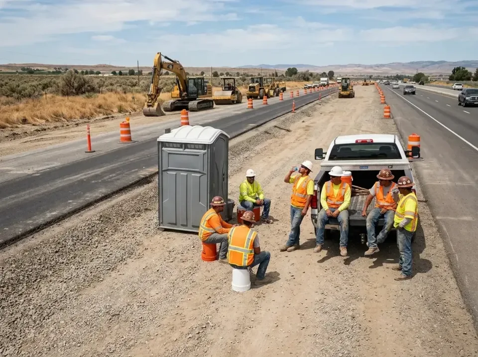 highway-road-construction-crew-007 — frequently asked questions, Porta Potty and Restroom Rentals in Ojai, CA